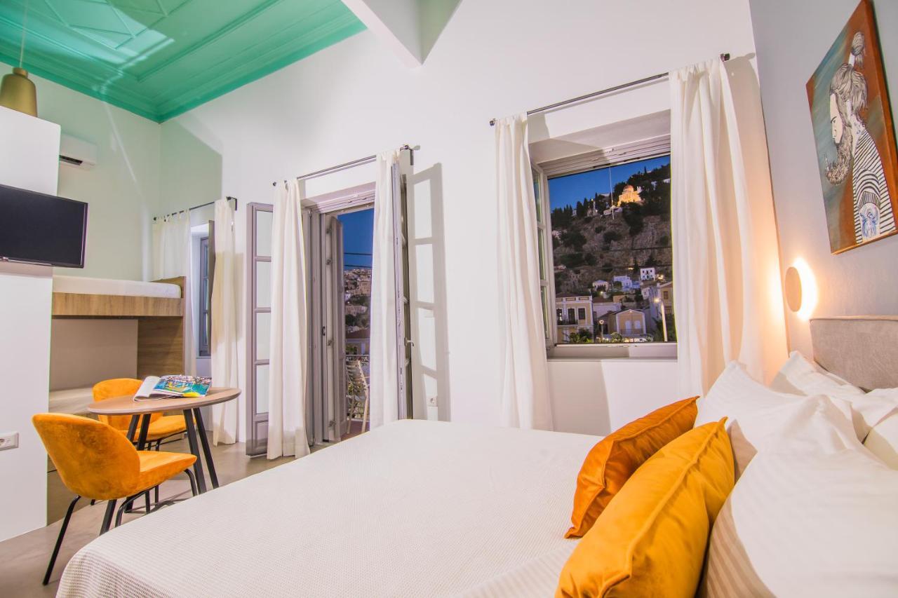 Ialemos Group Apartment Đảo Sými Ngoại thất bức ảnh